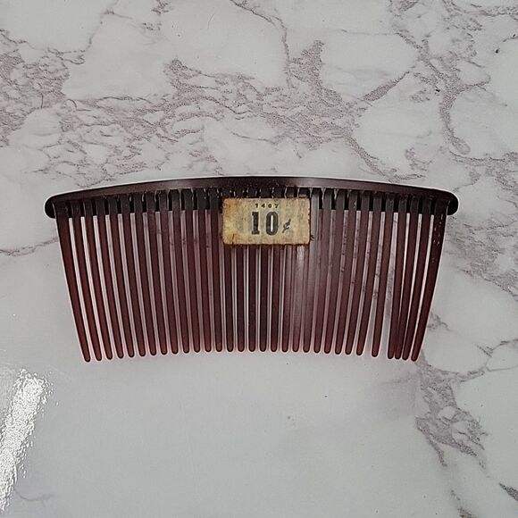 VINTAGE/ Antique Side Combs Hair Barrett Accessories - Picture 10 of 10